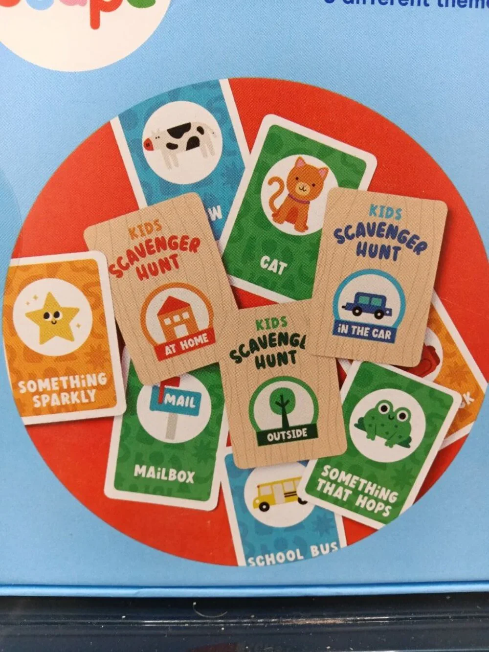 Giggle Scape Scavenger Hunt 3 Decks 60 Cards Each 2-6 Players